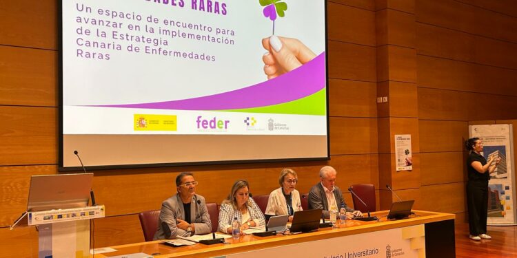 Tristancho repasa los protocolos y servicios para atender a personas con enfermedades raras en Canarias