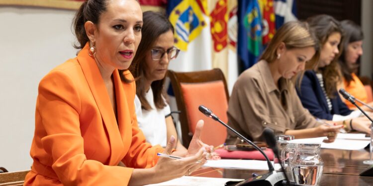 Jéssica de León advierte en el Parlamento que los planes de empleo para Canarias y La Palma siguen pendientes