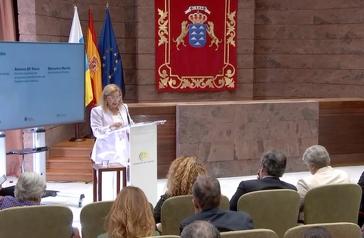 Antonia María Pérez expone las líneas de trabajo del SCS en la atención a personas con ELA