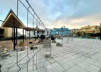 Las obras en la Plaza de La Dehesa comenzaron esta semana