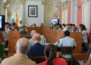Pleno del Ayuntamiento de Las Palmas de Gran Canaria del mes de junio