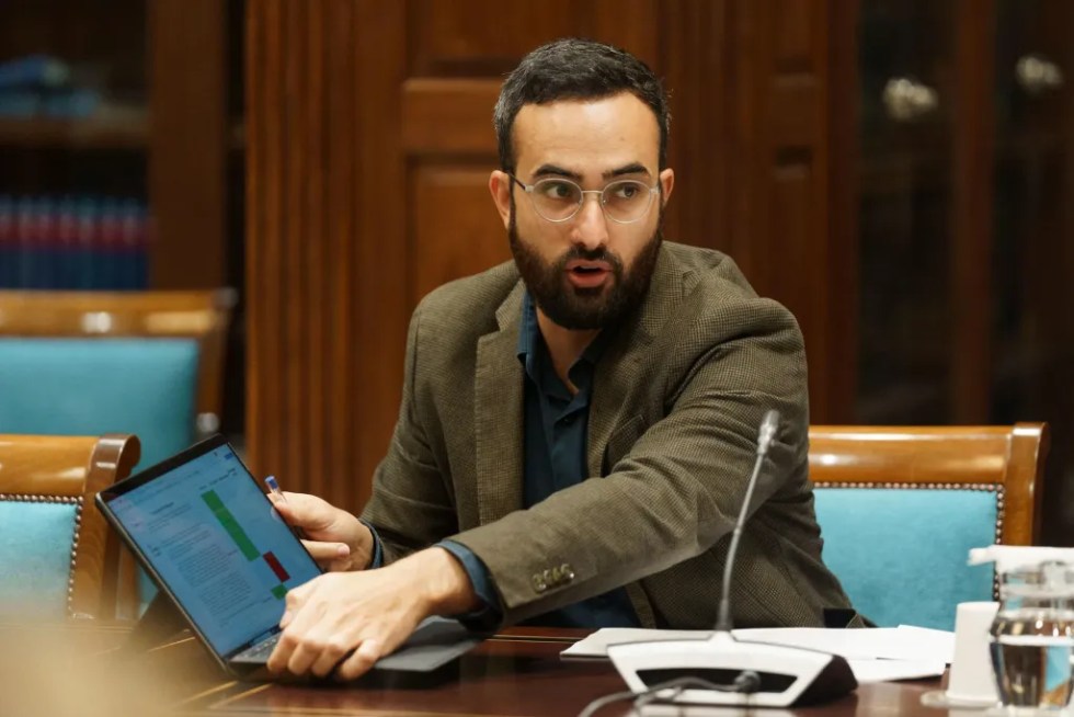 El diputado de AHI, Raúl Acosta , en una imagen de archivo. EFE/Ramón de la Rocha