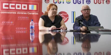 CCOO y UGT invitan a Canarias a mostrar su solidaridad con Palestina en la huelga del 15