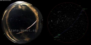 Un satélite chino se desintegra sobre Canarias con un estruendo que grabó la Red Sísmica