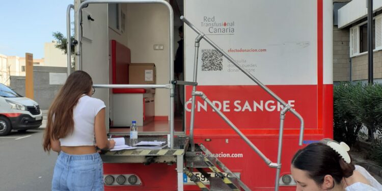 El SCS continúa con la campaña de donación de sangre en las universidades públicas canarias
