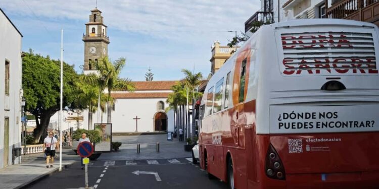 Hemodonación y Hemoterapia celebra hoy una campaña de donación de sangre en Buenavista del Norte