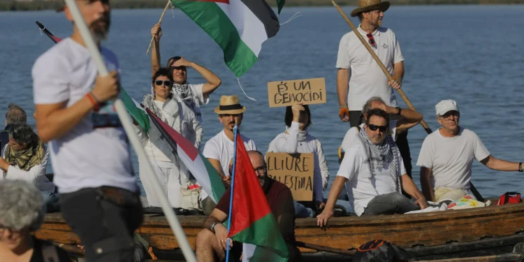 Varios puntos de España celebran actos solidarios por Palestina