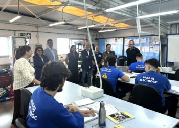 Empleo refuerza su compromiso con la formación juvenil durante una visita a Femepa