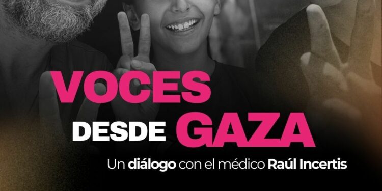 Presidencia organiza el encuentro “Voces desde Gaza: un diálogo con el médico Raúl Incertis”