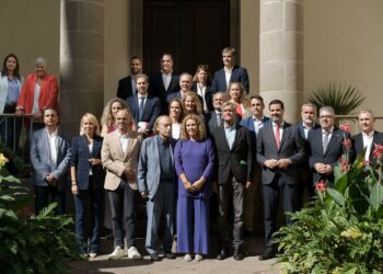 Un momento durante la jornada