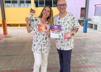 Dos profesionales del proyecto de Enfermería Escolar del SCS, premiados por el programa FAST Héroes