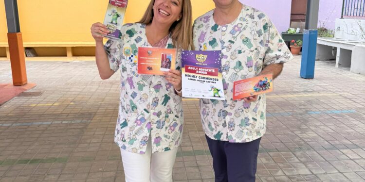 Dos profesionales del proyecto de Enfermería Escolar del SCS, premiados por el programa FAST Héroes