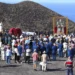 Una peregrinación sobre la lava hasta Todoque, el pueblo que sepultó el volcán
