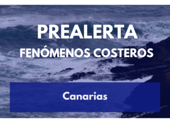 El Gobierno actualiza la situación de prealerta por fenómenos costeros en las Islas