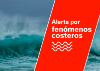 El Gobierno actualiza la situación y declara la alerta por fenómenos costeros en Canarias