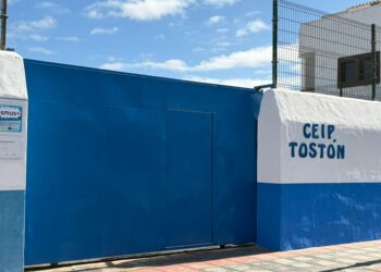 FOTO. Imagen del actual CEIP El Tostón, en El Cotillo