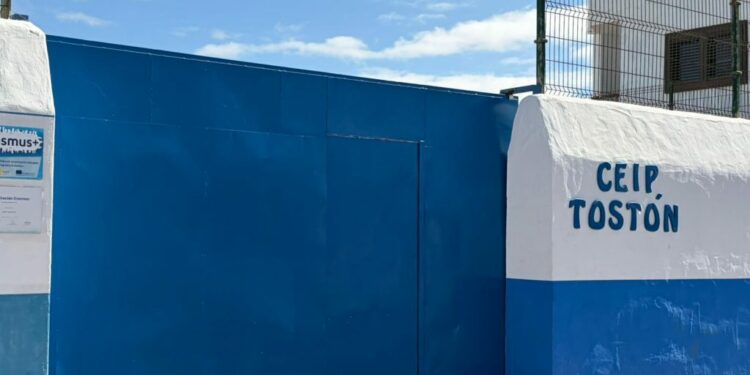 FOTO. Imagen del actual CEIP El Tostón, en El Cotillo