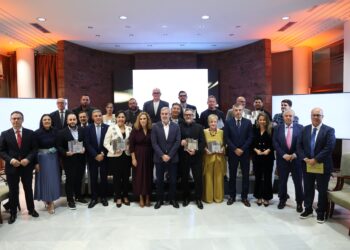 Un momento durante la entrega de premios