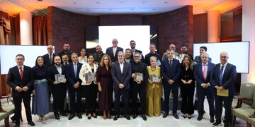 Un momento durante la entrega de premios