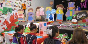 Imagen de archivo de un Encuentro Escolar celebrado en Guía.