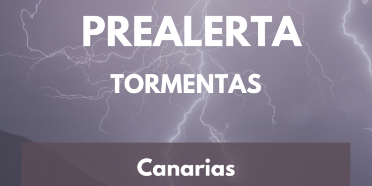 El Gobierno de Canarias declara la situación de prealerta por tormentas en el archipiélago
