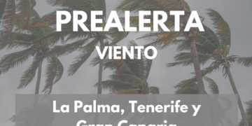 El Gobierno de Canarias actualiza la situación a prealerta por viento en La Palma, Tenerife y Gran Canaria