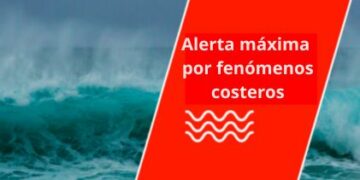 El Gobierno actualiza la situación pasando a alerta máxima por fenómenos costeros en Canarias