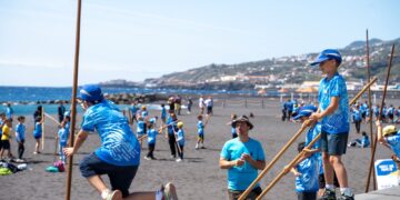 La III Semana Canaria de Juegos y Deportes Tradicionales arranca en Santa Cruz de La Palma con 450 escolares