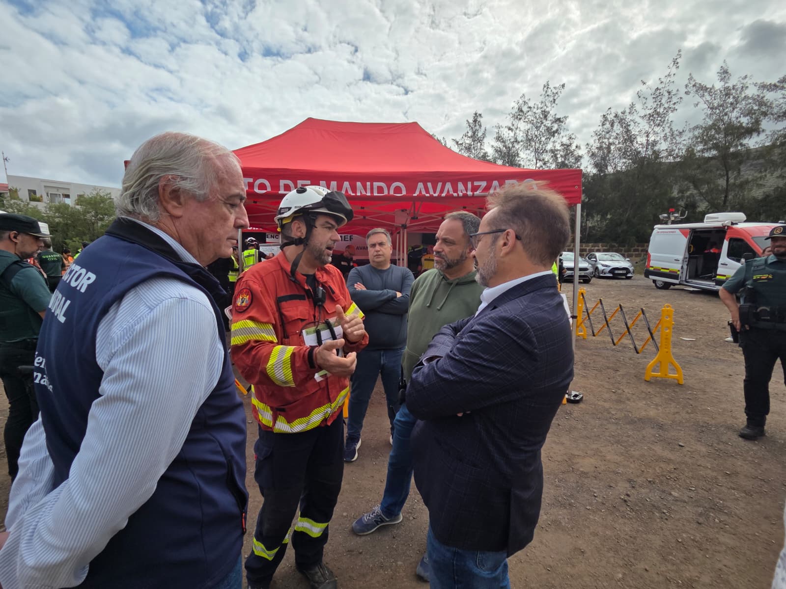 Simulacro incendio forestal Moya