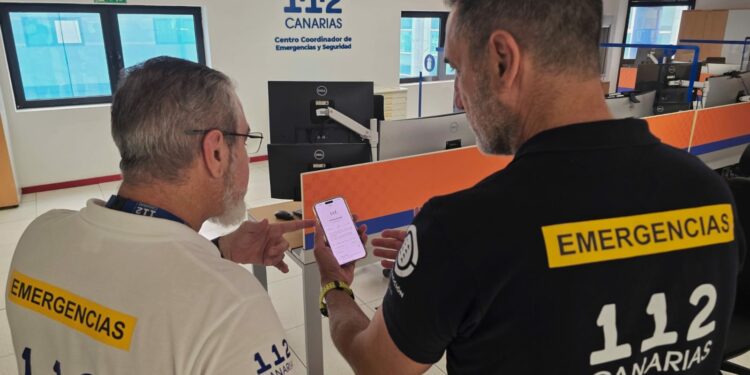 El 112 Canarias estrena canal de difusión en la aplicación de mensajería Whatsapp por su 28º aniversario