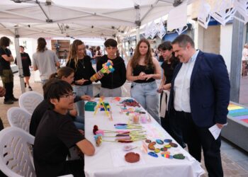 Un total de 235 estudiantes de Fuerteventura participan en la Feria de Cooperativas de Enseñar para Emprender