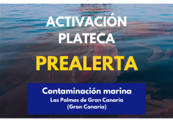 El Gobierno de Canarias declara la prealerta por posible episodio de contaminación marina