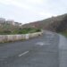 Carretera de acceso al Manuel Lois