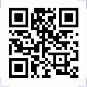 Código QR del canal de difusión de WhatsApp del 112 Canarias
