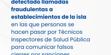 Sanidad desmiente llamadas telefónicas a establecimientos de La Palma en nombre de inspectores de Salud Pública