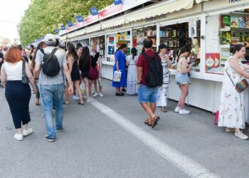 Una caseta dedicada a Canarias en la Feria del Libro de Madrid