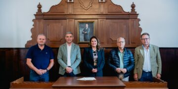 Administraciones y agricultores colaboran en el desarrollo de un proyecto piloto de riego eficiente en Hermigua