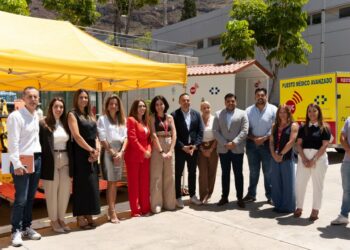 Sanidad renueva el equipamiento sanitario para la asistencia en caso de catástrofes en La Gomera