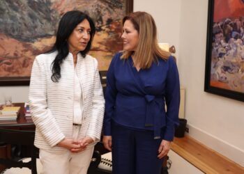 Un momento durante el encuentro