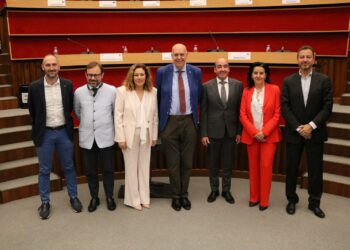 Un momento tras la reunión