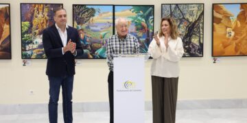 Un momento durante la inauguración