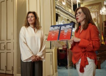 Un momento durante el acto de entrega