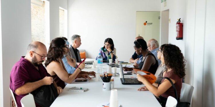 Reunión del Grupo de trabajo Interseccional con la alcaldesa, Carolina Darias.