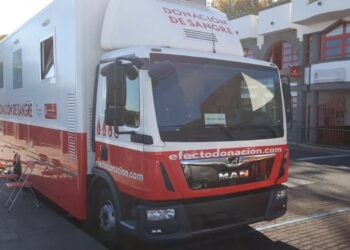 Una unidad móvil de donación de sangre está operativa desde hoy en Firgas