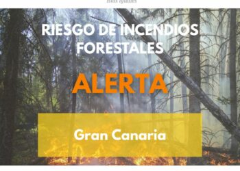 El Gobierno de Canarias declara la alerta por riesgo de incendios forestales en Gran Canaria