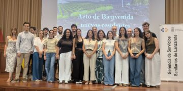 La Gerencia de Servicios Sanitarios de Lanzarote da la bienvenida a 23 nuevos residentes de Medicina y Enfermería