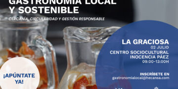 Hecansa imparte por primera vez en La Graciosa un taller formativo con profesionales de la gastronomía local