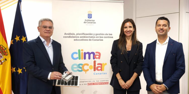 Canarias, primera comunidad autónoma en monitorizar sus centros educativos para actuar ante las altas temperaturas