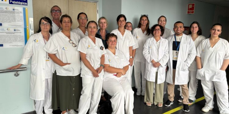 El servicio de Anatomía Patológica del Hospital Molina Orosa incrementa su actividad más de un 23 por ciento