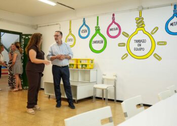Educación habilita un aulario en el CEIP Alisios para ampliar la oferta de 2 a 3 años en el barrio de Zárate